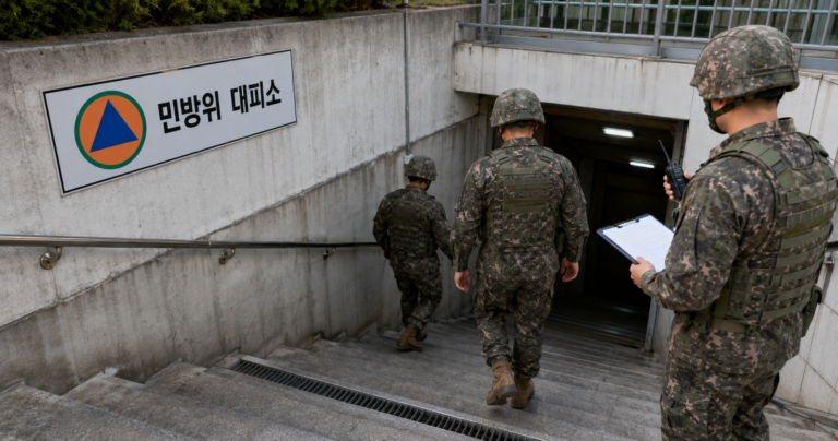 8월 20일 오후 2시 전국 민방위훈련…공습경보 울리면 지하로 대피