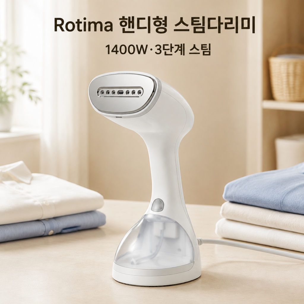 로티마 핸디형 스팀다리미 인기 순위 추천｜1400W 300ml 제품 이미지