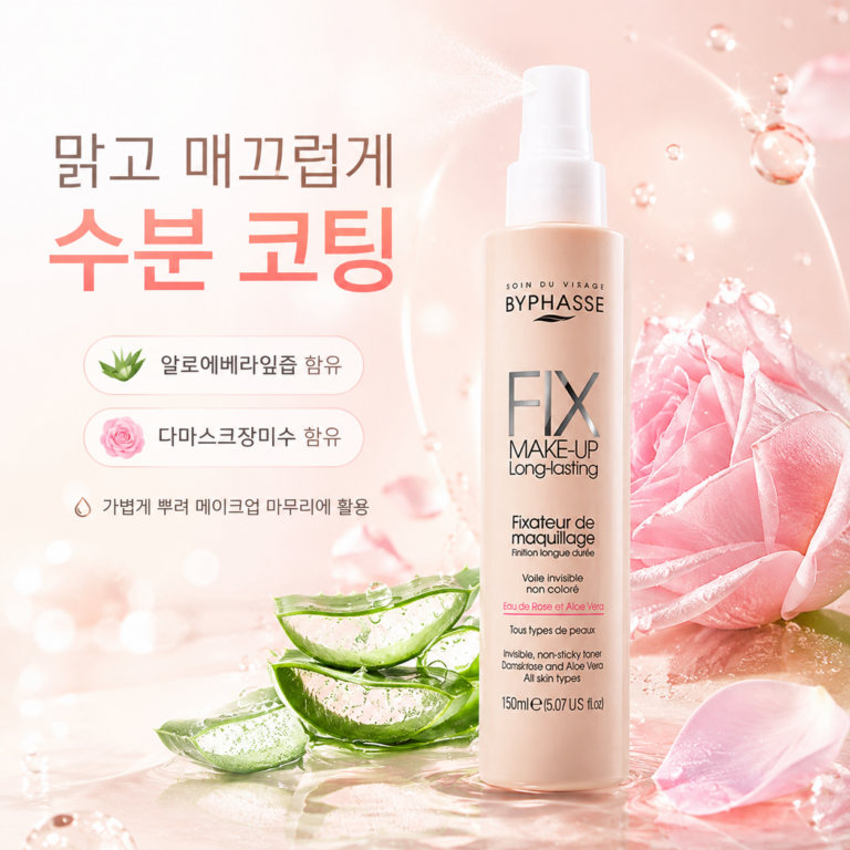 메이크업이 쉽게 무너진다면｜바이빠세 페이스 메이크업 픽서 150ml