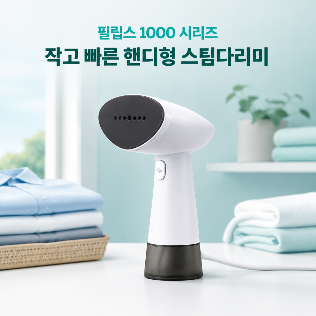 필립스 1000 시리즈 핸디형 스팀다리미 인기 순위 추천｜520g 제품 이미지